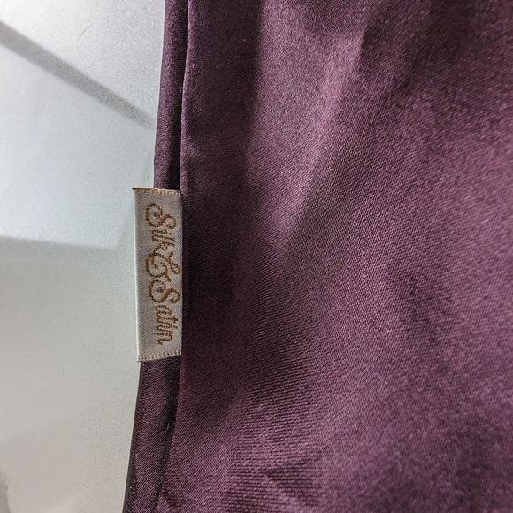 Silk & Satin Vintage Y2K Purple Camisole EUC  Small - Picture 9 of 9